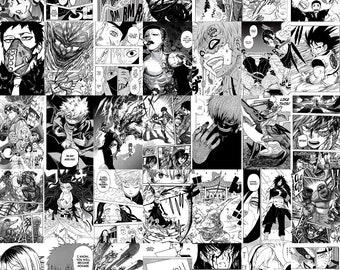 140 Manga Panels Wall Collage Kit digital Download, Manga/anime Wall  Collage, Manga Aesthetic Collage, Anime Wall Collage, Dorm Room Decor -   Israel