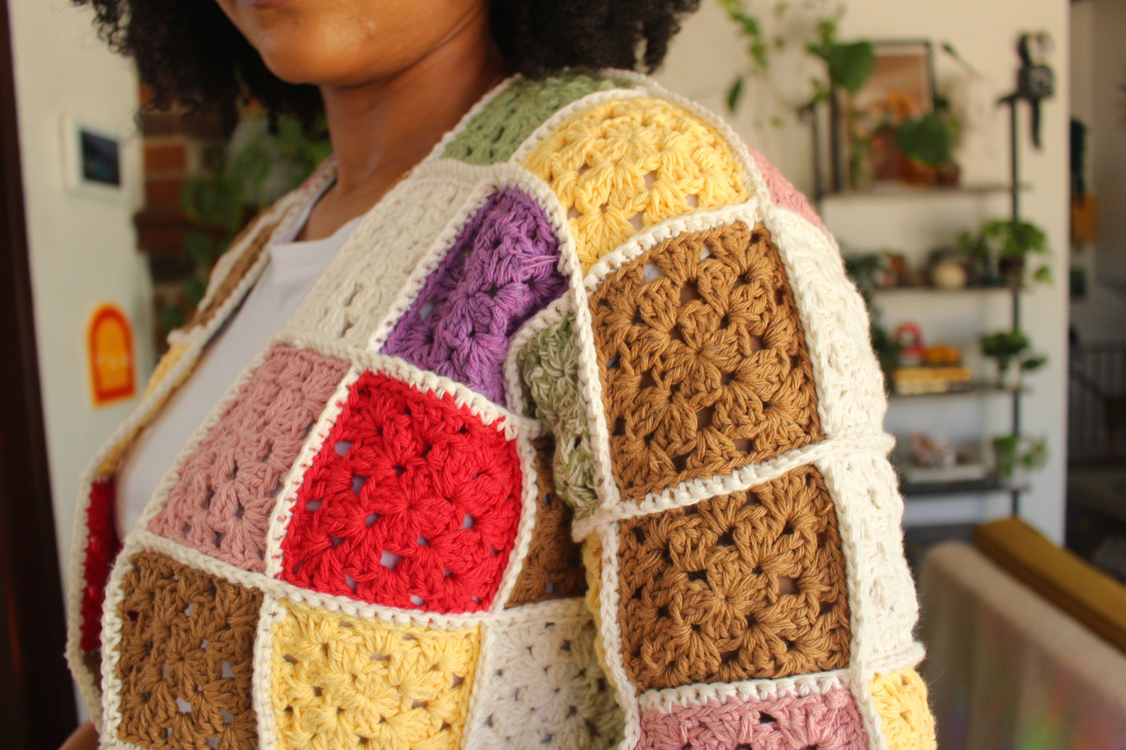 Brylee Granny Square Cardigan