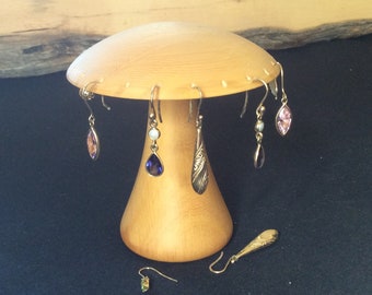 Earring Holder, Earring Stand, Earring Display, Earring Organiser, Earring Mushroom,