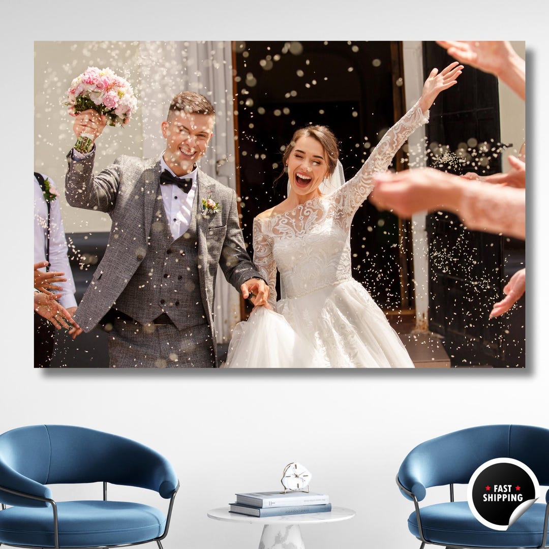 Custom Canvas Wedding Photo Print Anniversary Gift Canvas Photo custom-canvas-wedding-photo-print-anniversary-gift-canvas-photo