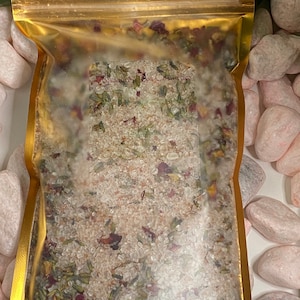 luxury Bath Salts Bag