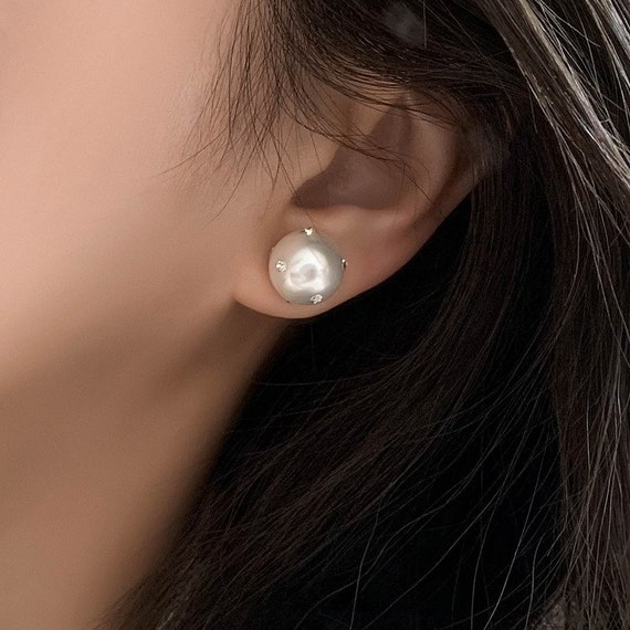 12mm 2024 stud earrings