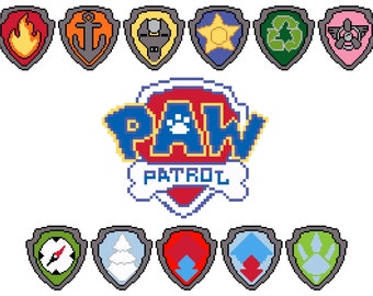 Paw Patrol Stitch Etsy