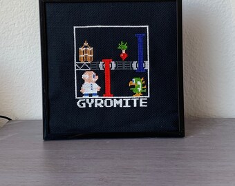 NES Gyromite Cross Stitch Pattern