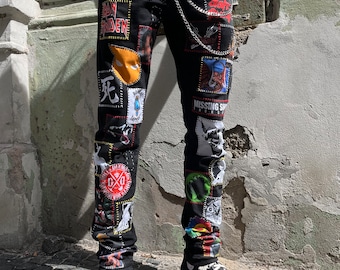 Zillakami Sosmula custom city morgue MST missing since thursday patched jeans