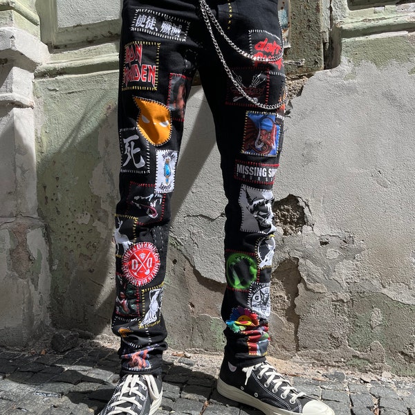 Zillakami Sosmula custom city morgue MST missing since thursday patched jeans