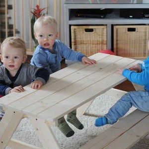 Building instructions, blueprint for children&#39;s seat, seat set, seat