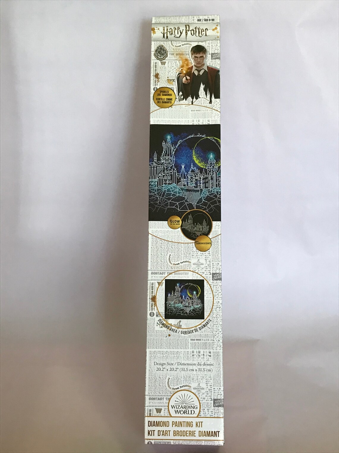 Diamond Dotz Harry Potter Moon Over Hogwarts 5D Diamond | Etsy