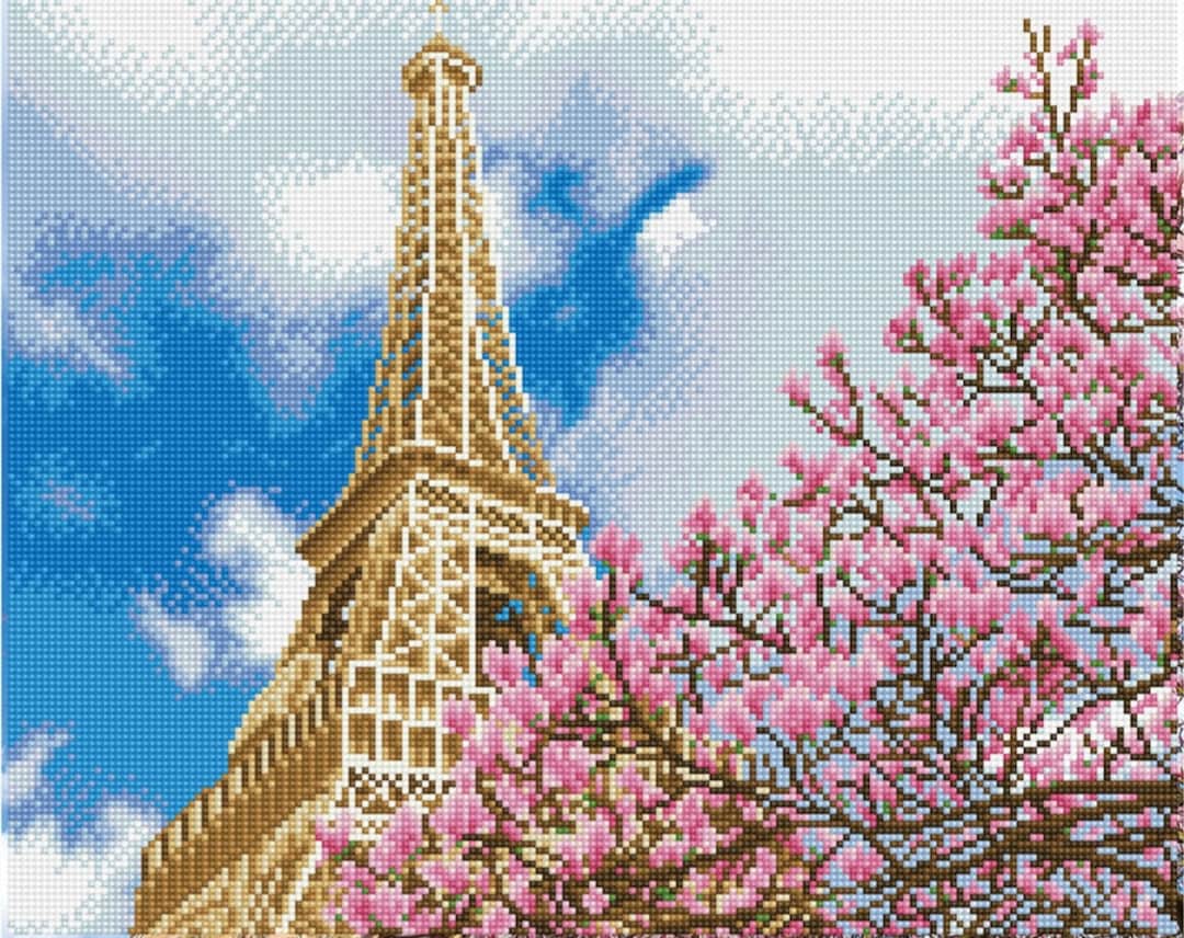 DCIDBEI DIY Square Diamond Painting Full Drill Kit De Peinture