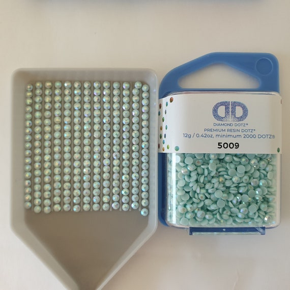 DIAMOND DOTZ AB Aurora Borealis, 2000pc Drills, All 12 Colours