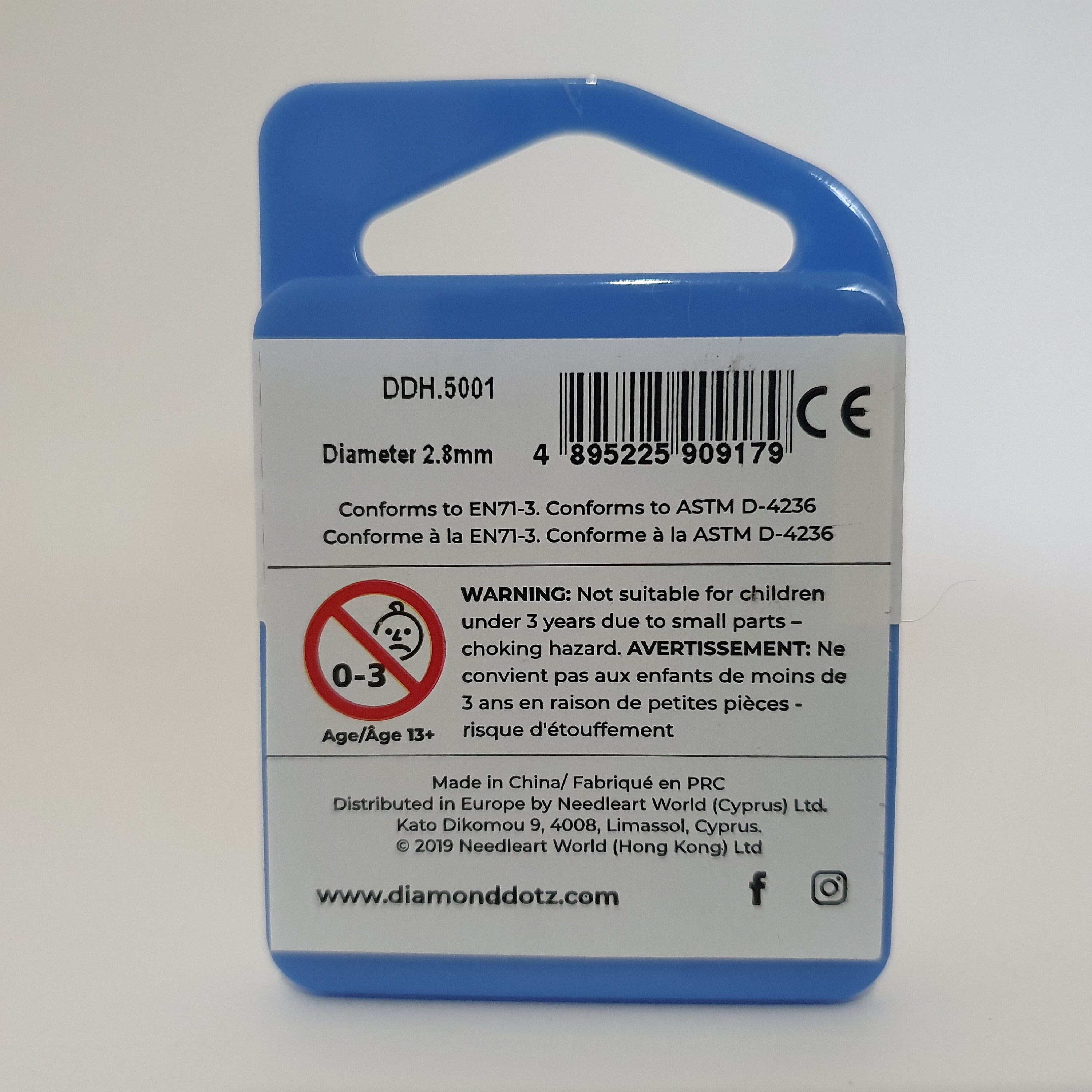 DIAMOND DOTZ 2000pc Drills, AB White Diamond Painting Dotz