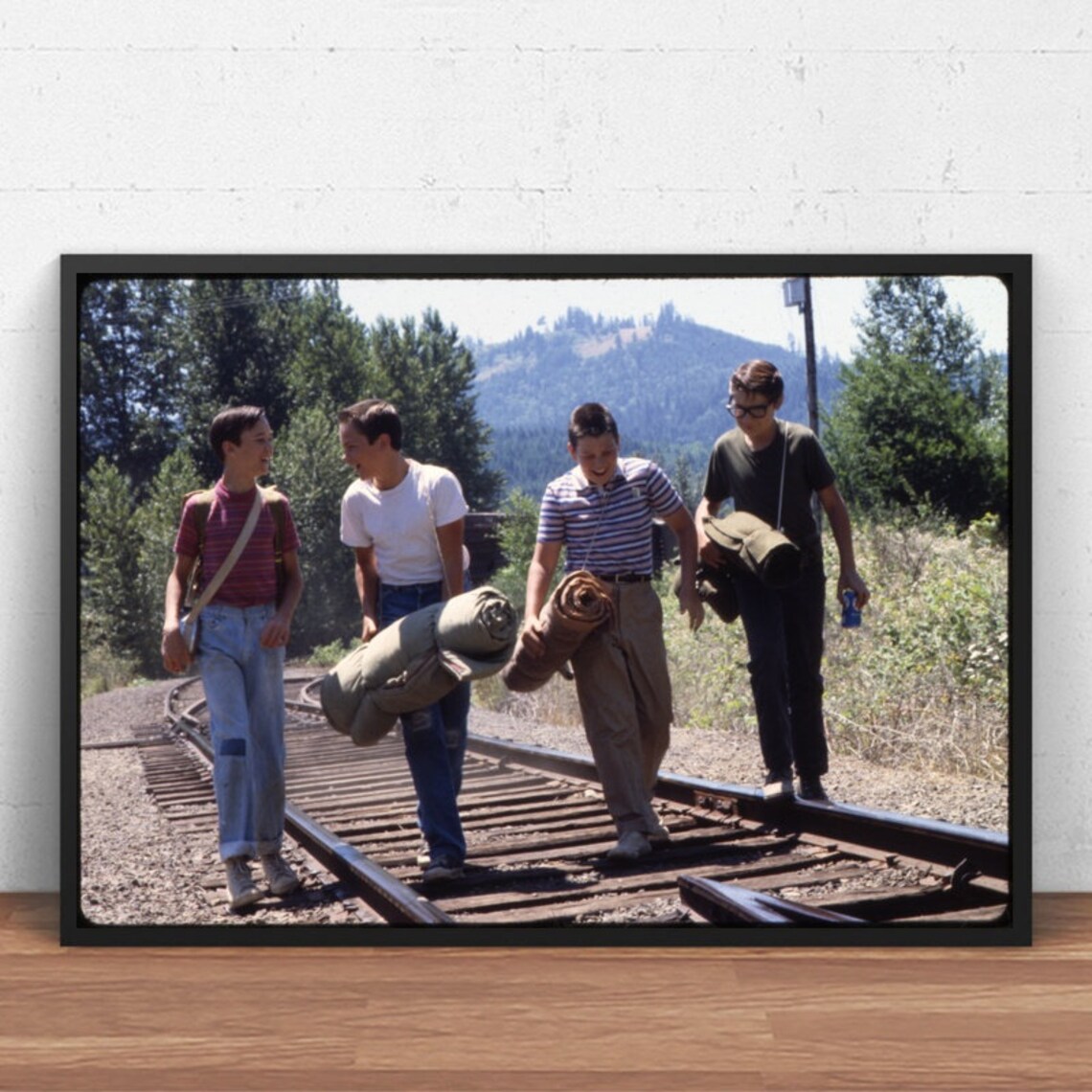 Stand by Me Movie wall art decorated canvas poster no frame Etsy