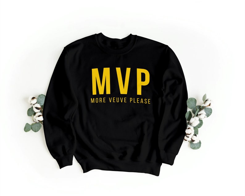 MVP More Veuve Please Crewneck Sweatshirt | Etsy