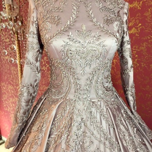 Custom Modest Wedding Dress Custom Hijab Wedding Dress Etsy