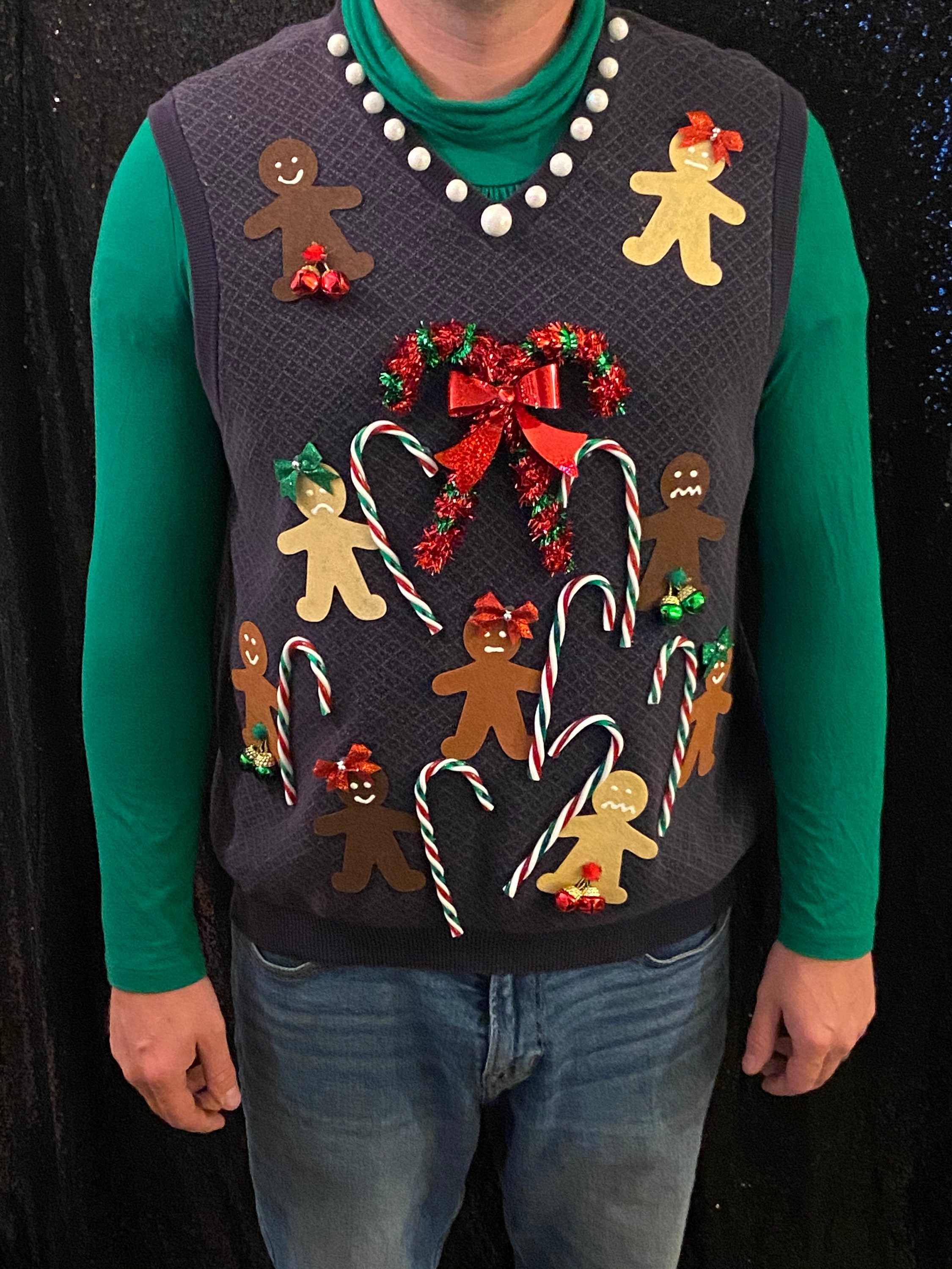 womens ugly sweater vest