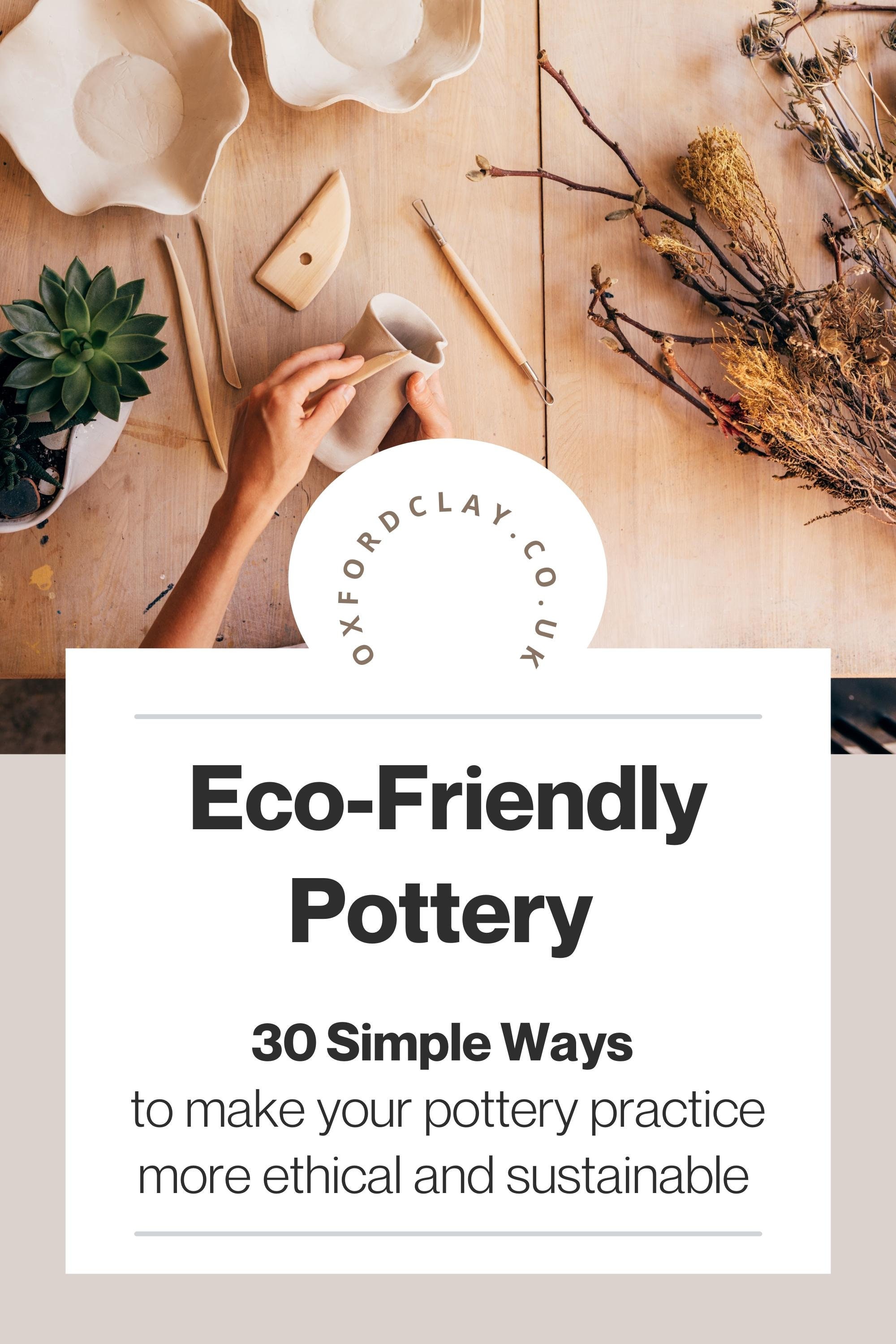 How to make your pottery practice greener