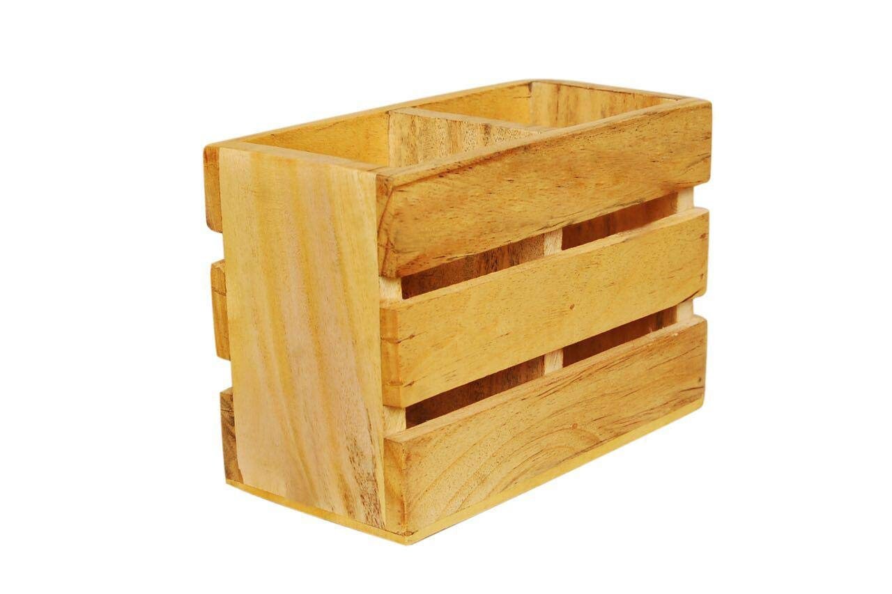 Soporte de cubertería de madera/Soporte de cuchara/Soporte de | Etsy