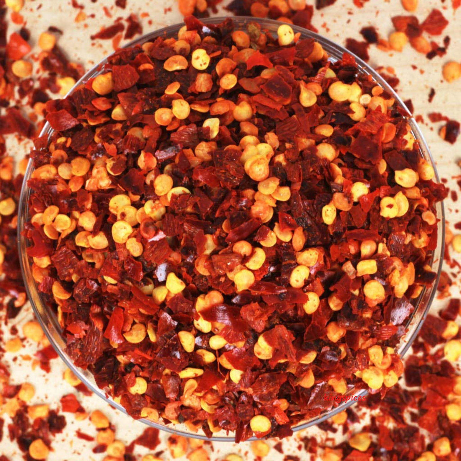 Premium Organic Red Chilli Flakes Dried Red Chilli Etsy