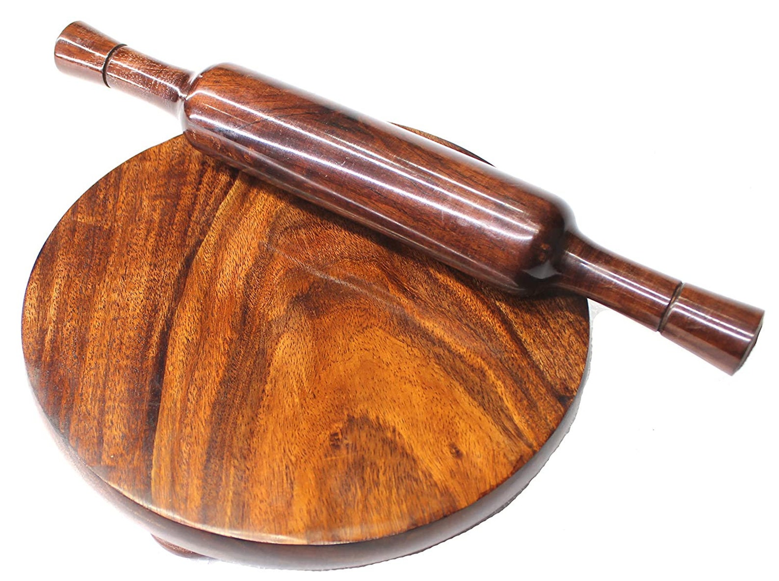 Sheesham Wooden Roti Roller/Wodden Chakla Belan/Rolling Pin Etsy
