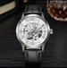 Vintage Mens Stainless Steel Watch, Automatic Skeleton Watch, Watch for Men,Mechanical Watch, Mens Watches, Watches For Men 