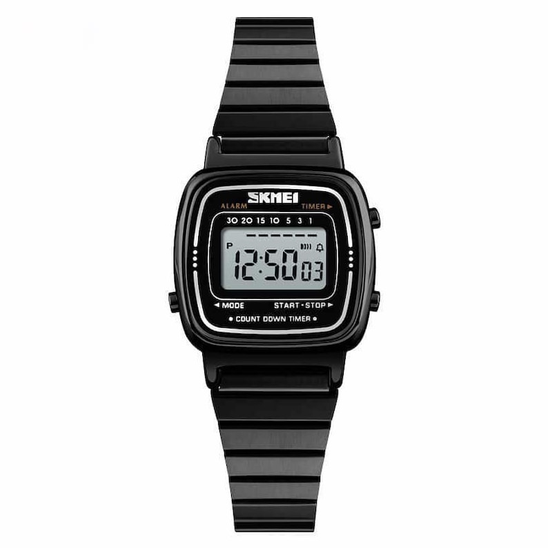 Ladies Digital Watch Sport Watch Women Waterproof Ladies Etsy