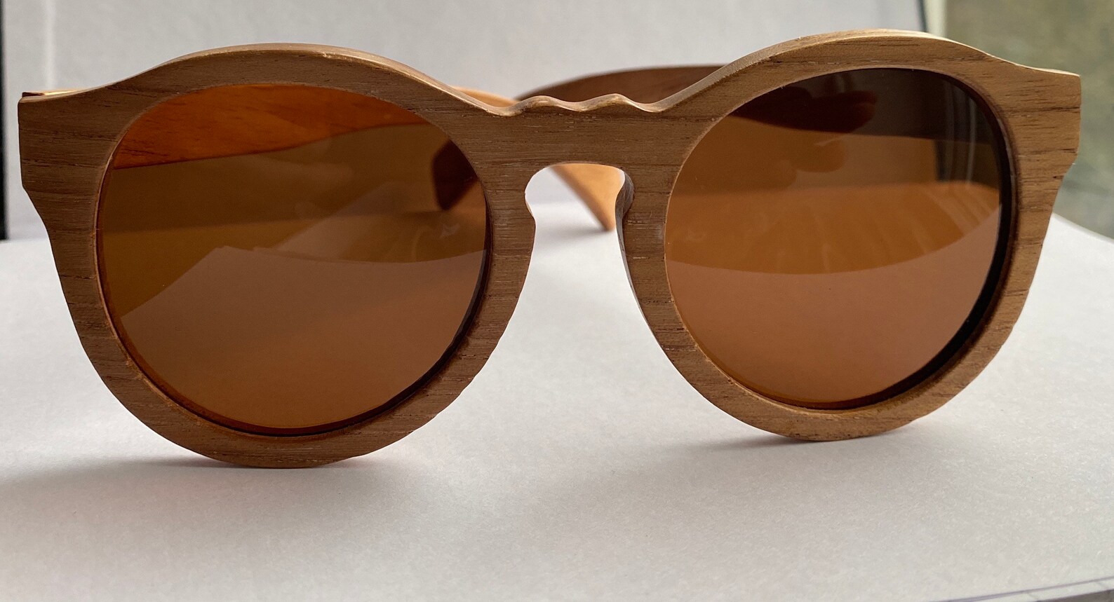Vintage keyhole bridge wooden sunglasses eyeglasses nerd Etsy