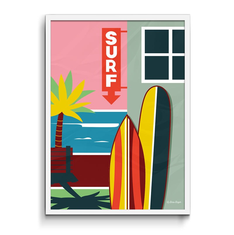 Affiche - Surf