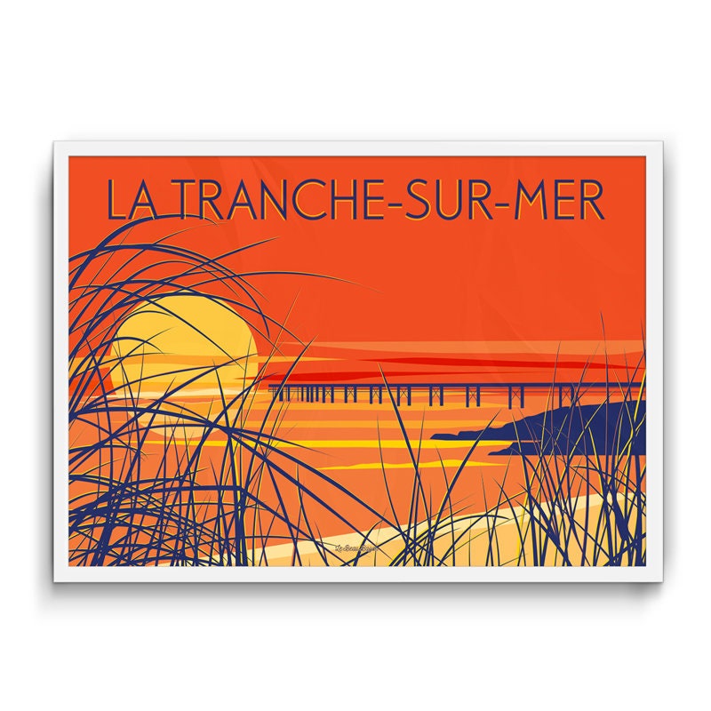 Affiche - Estacade La Tranche-Sur-Mer