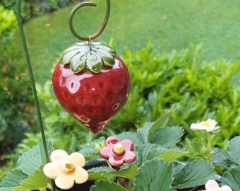 Ceramic strawberry