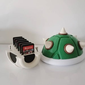 Nintendo Switch Spiele Patronenhalter für Mario Fans Bowser Shell Mario Kart