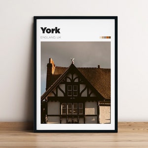 York Pavement Travel Print - Travel Photography Wall Art - York City Print - York Photo Poster - Custom England Memory Art - Yorker Gift
