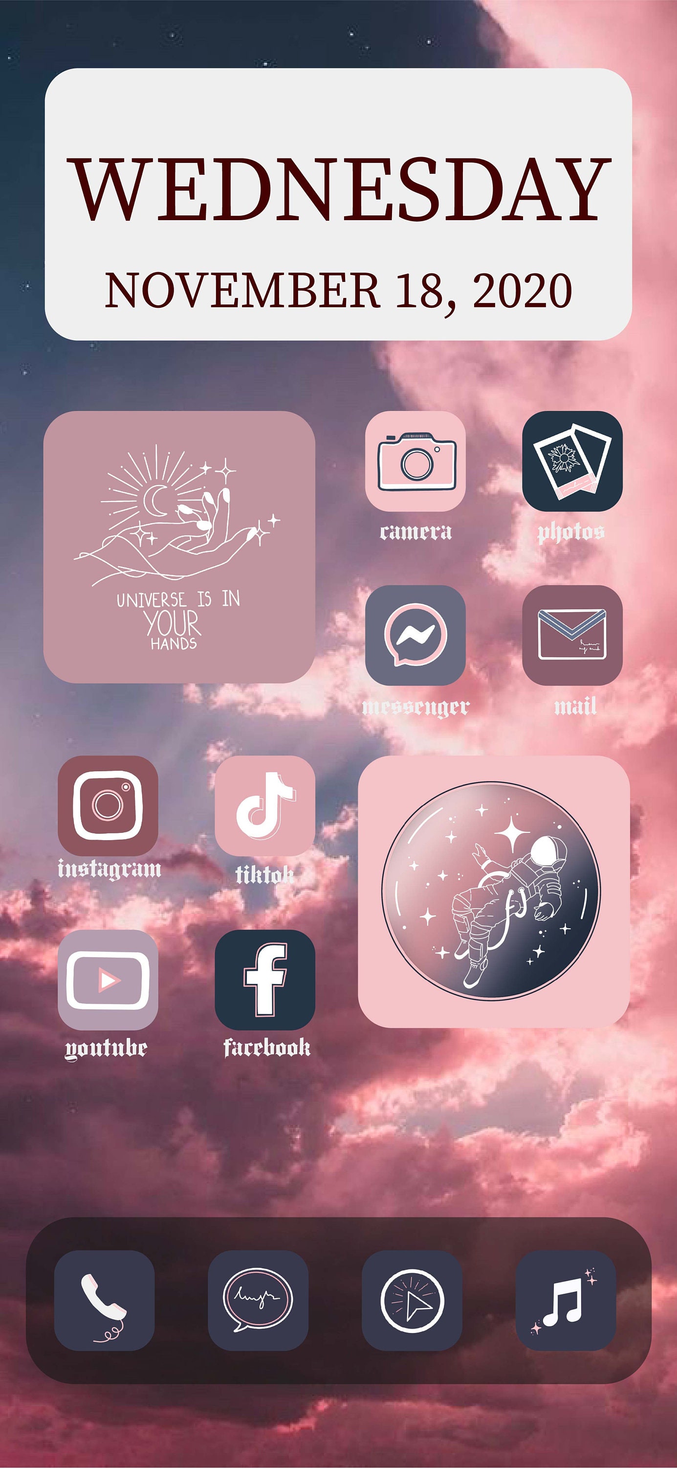 Mystic ios14 theme