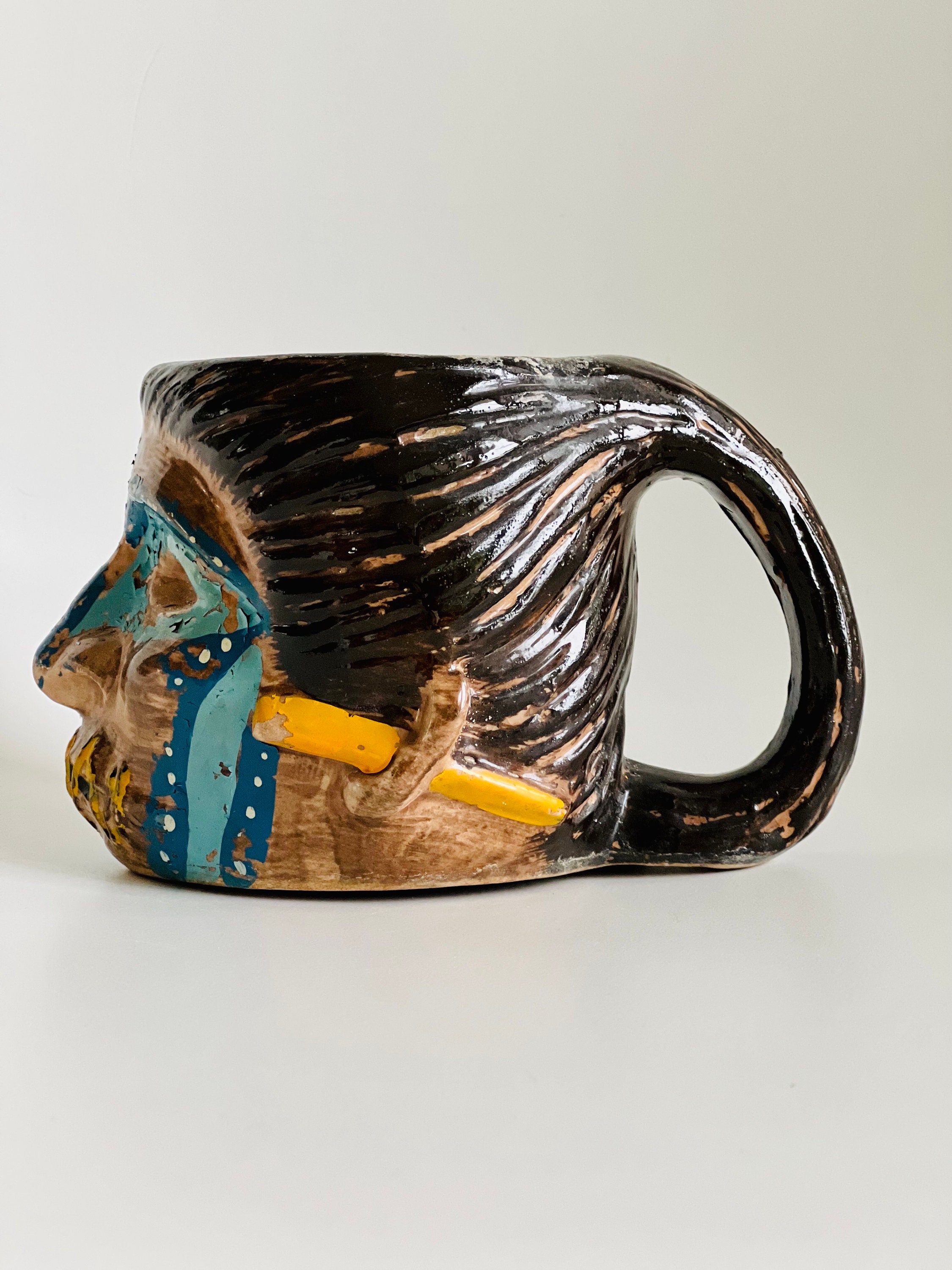 Vintage Original Mai Kai Shrunken Head Tiki Mug - Etsy