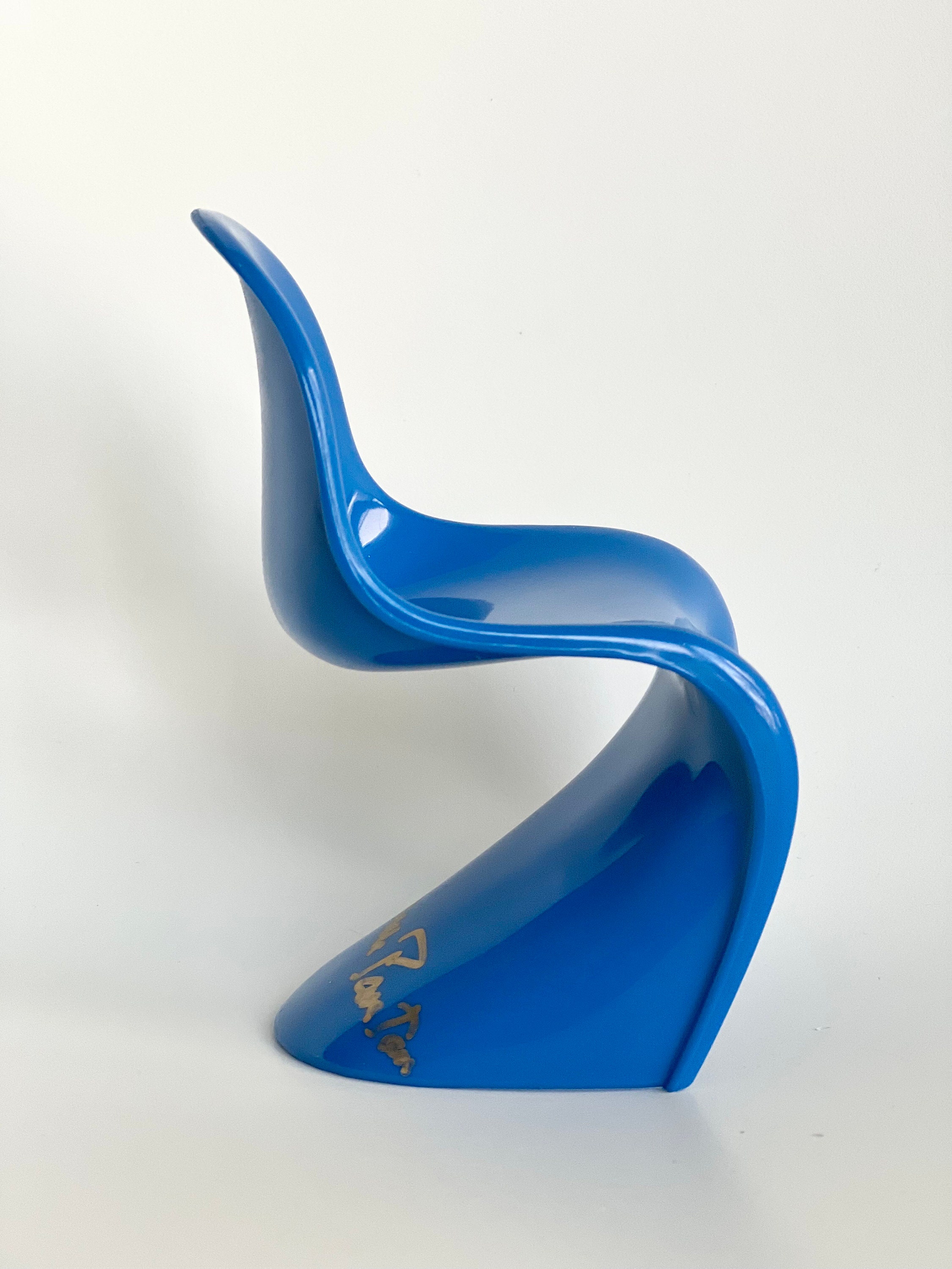 Panton Chair Vitra Design Museum Collection Miniature Signed by