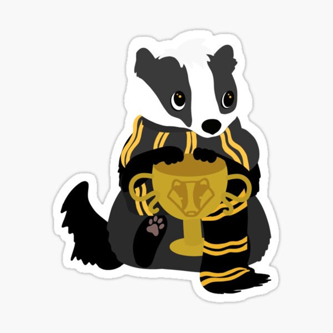 Hufflepuff Sticker 2 - Etsy