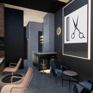 Coiffeur Design,Schönheitssalon,Saloon Design,Die Haarboutique,Barber Shop,Innenarchitektur,kundenspezifisches Design,Salondesign,architektonisches Design