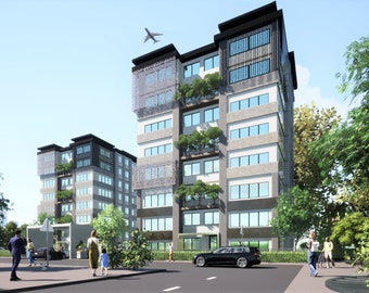 Custom Apartment Floor Plan, Modern Residential and House Plan Design with Fast Delivery