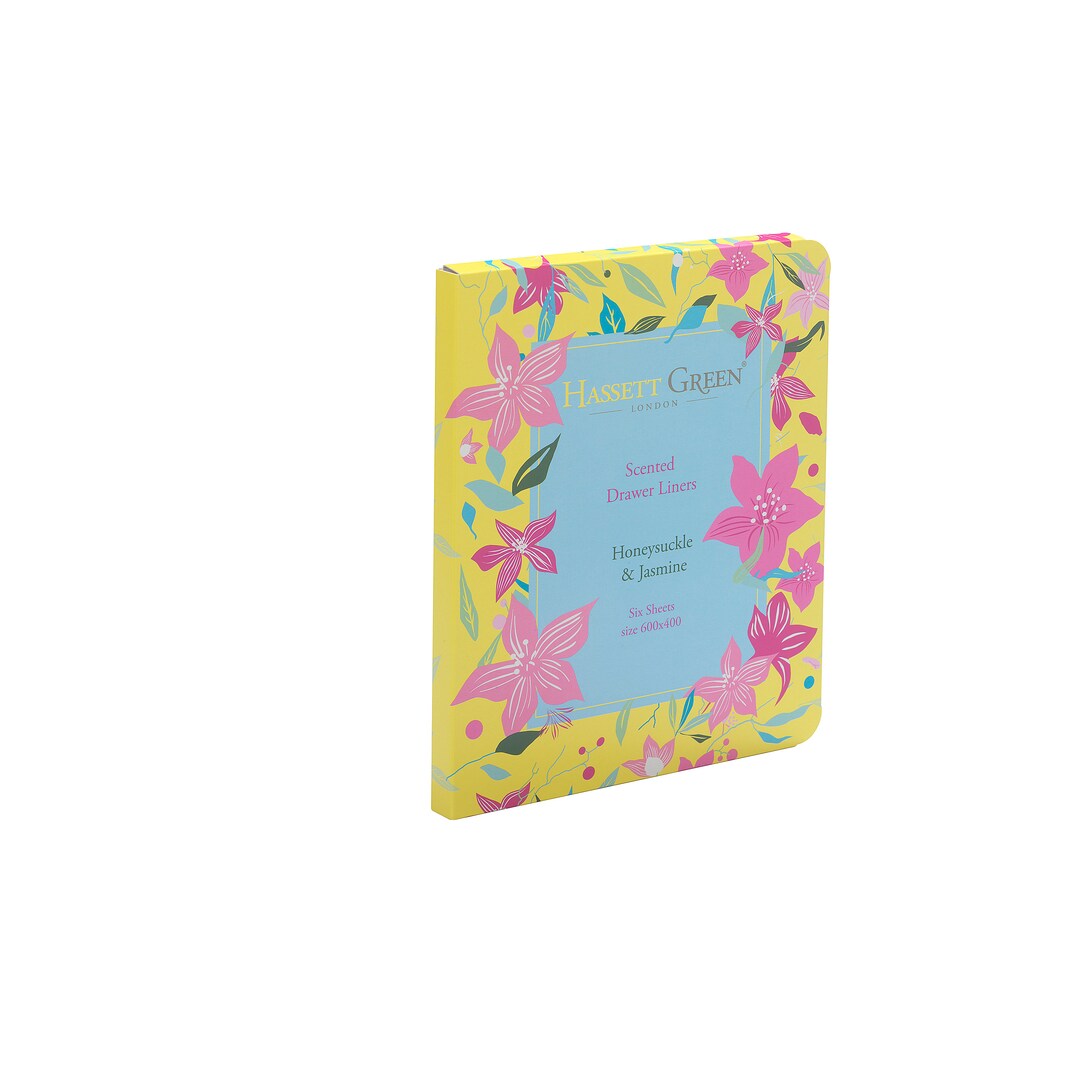 Scented Drawer Liner Honeysuckle & Jasmine Hassett Green Etsy UK