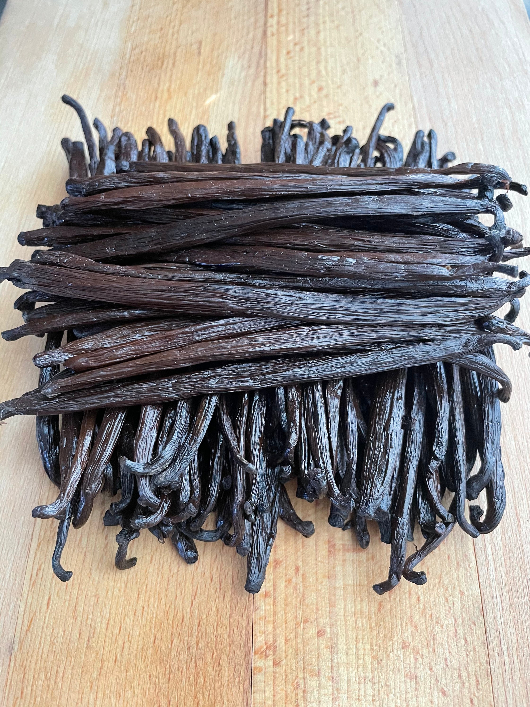 7 Madagascar Vanilla Beans Grade A Top Grade | Etsy