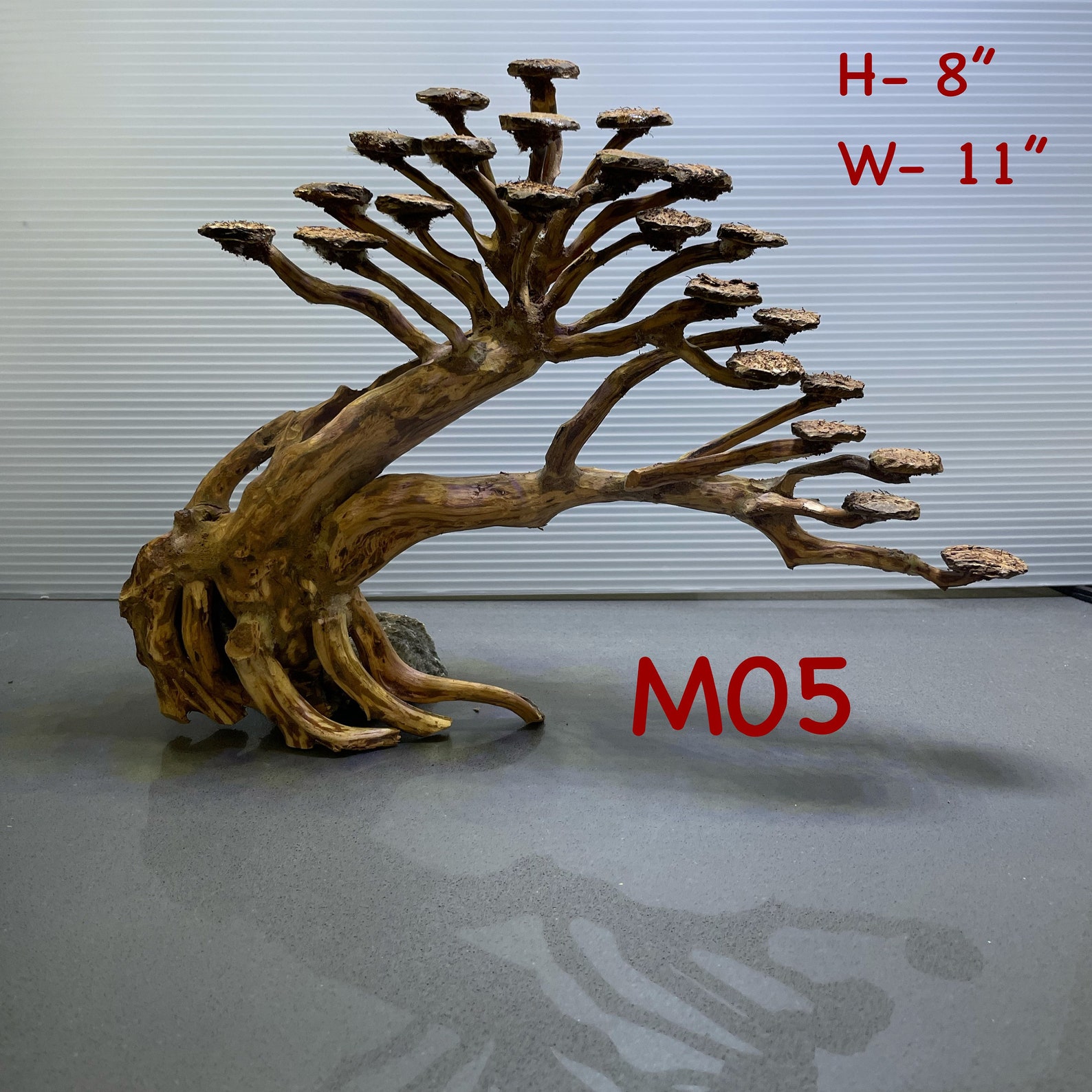 Aquarium Driftwood Aquascape Bonsai Tree for Freshwater only Etsy