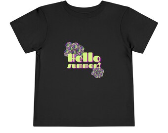 Hello Summer Toddler Tee | Toddler Shirt