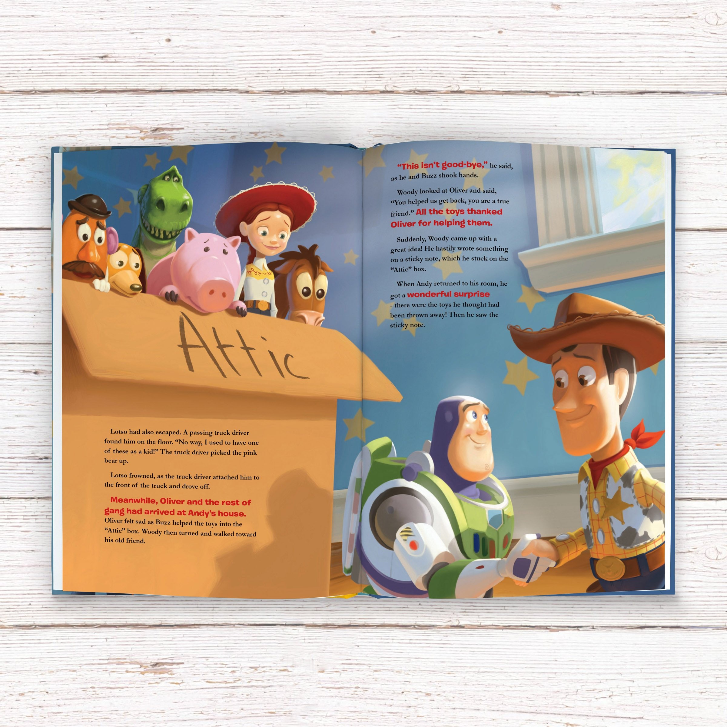 Personalised Disney Toy Story 3 Story Book Include a Photo Etsy
