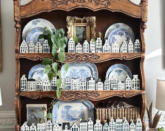 EMPTY Vintage Delft Blue KLM Houses (#1-102)