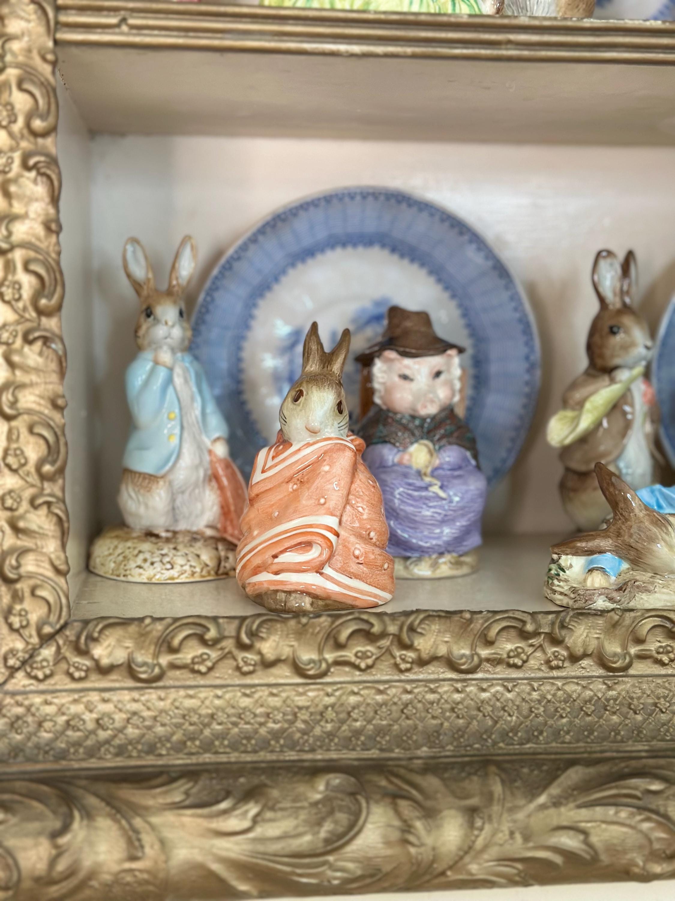 Vintage Beatrix Potter Figurines - Royal Albert England - Etsy
