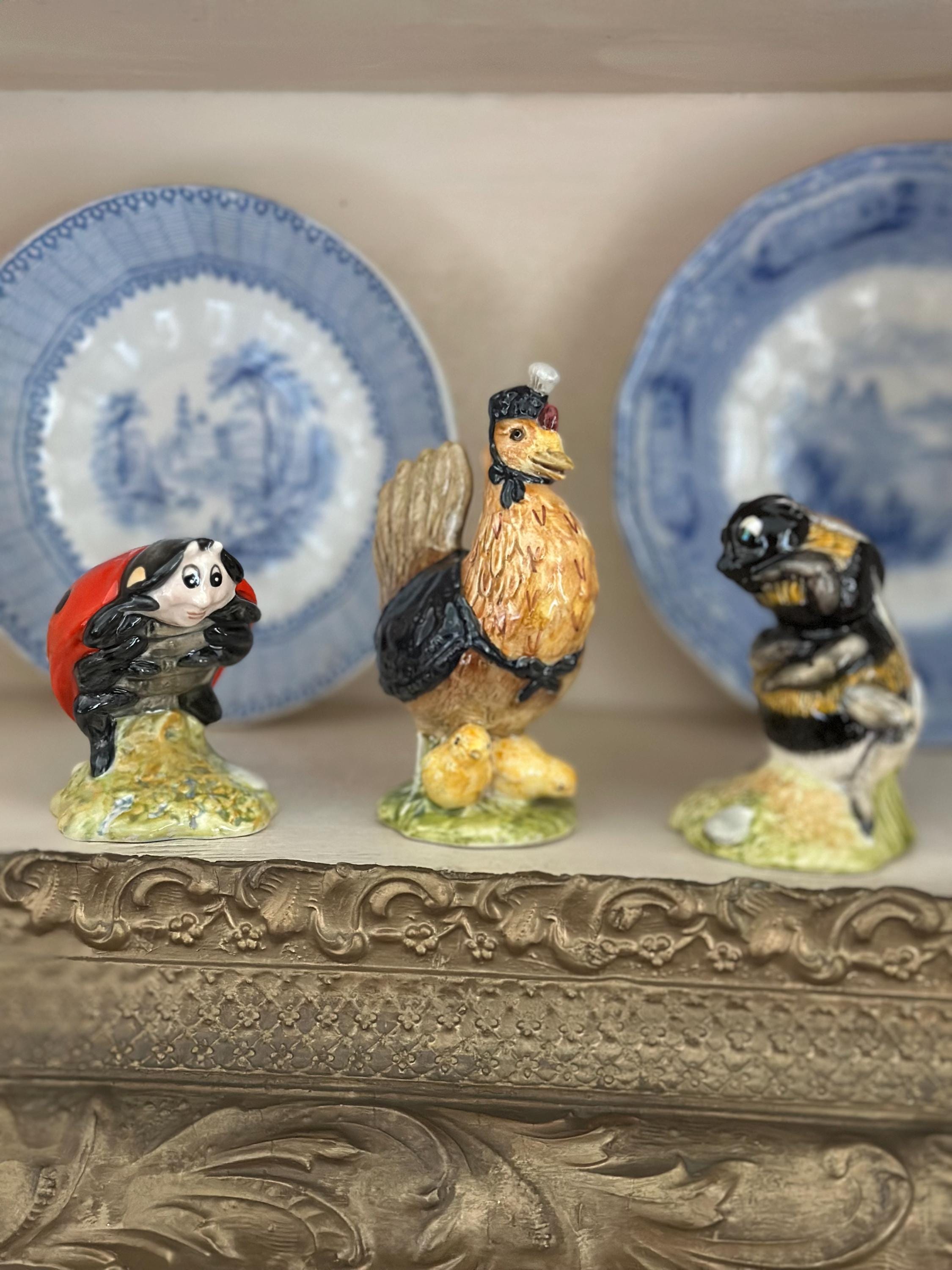 Vintage Beatrix Potter Figurines - Royal Albert England - Etsy