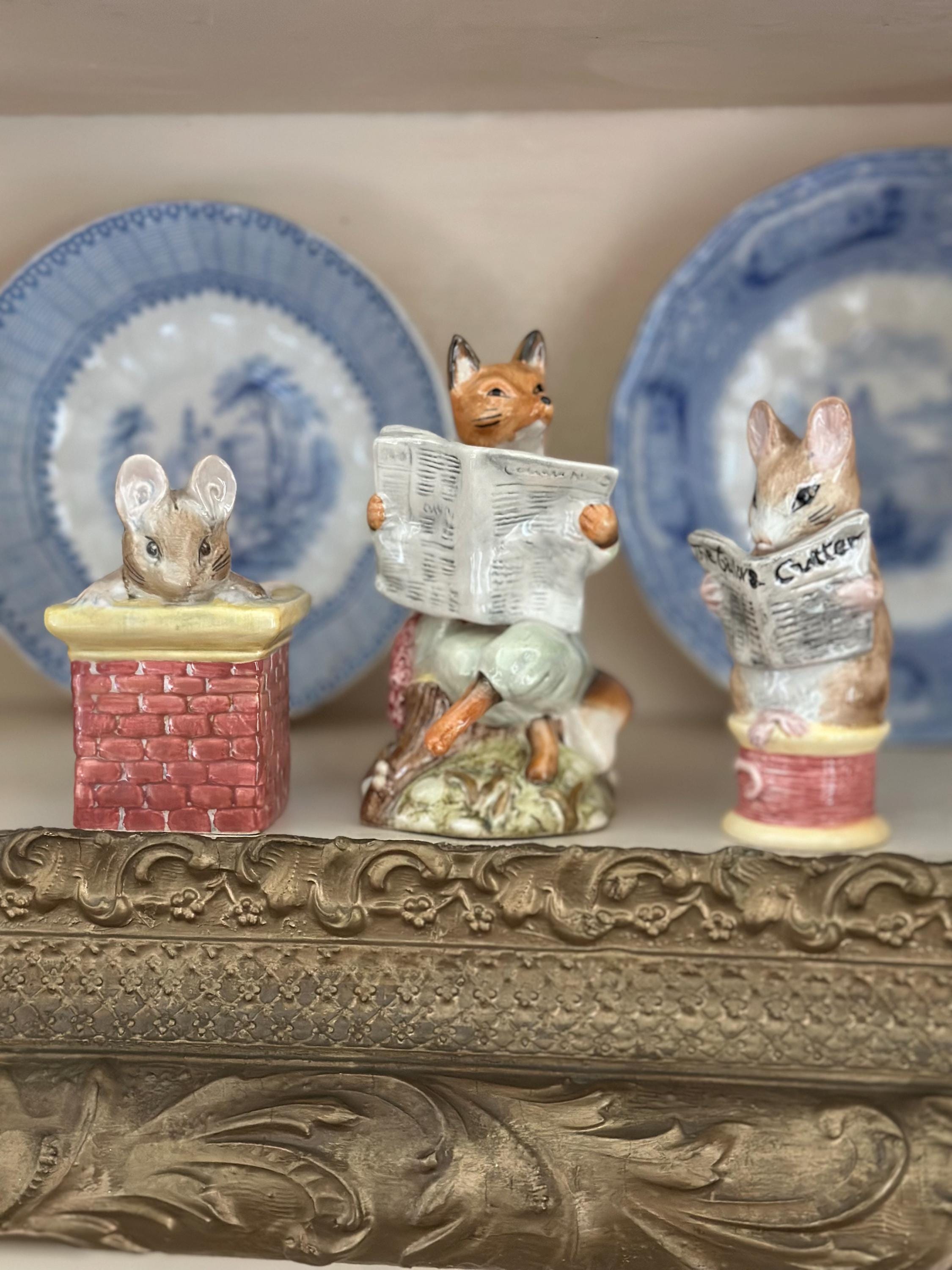 Vintage Beatrix Potter Figurines - Royal Albert England - Etsy