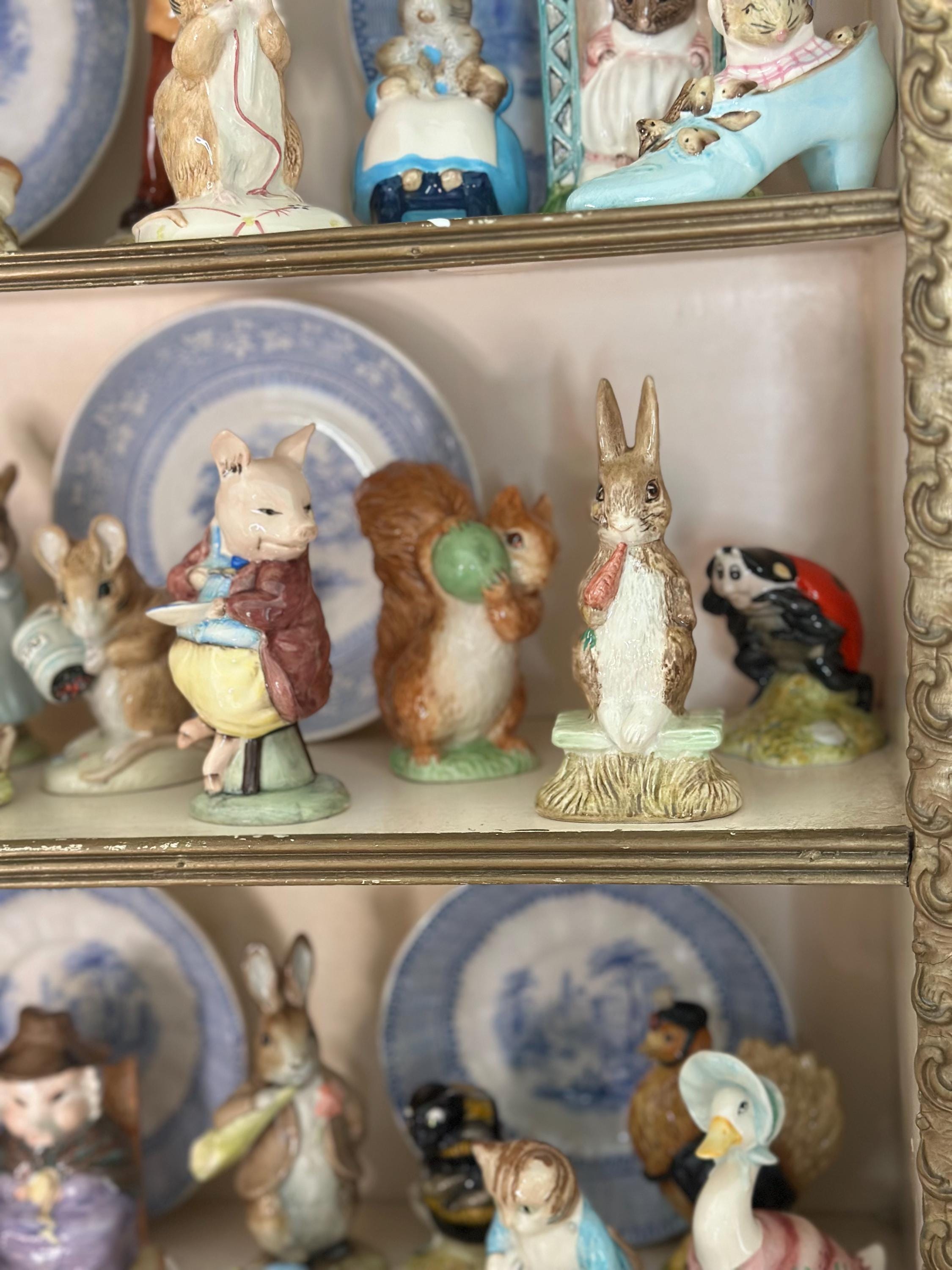 Vintage Beatrix Potter Figurines - Royal Albert England - Etsy