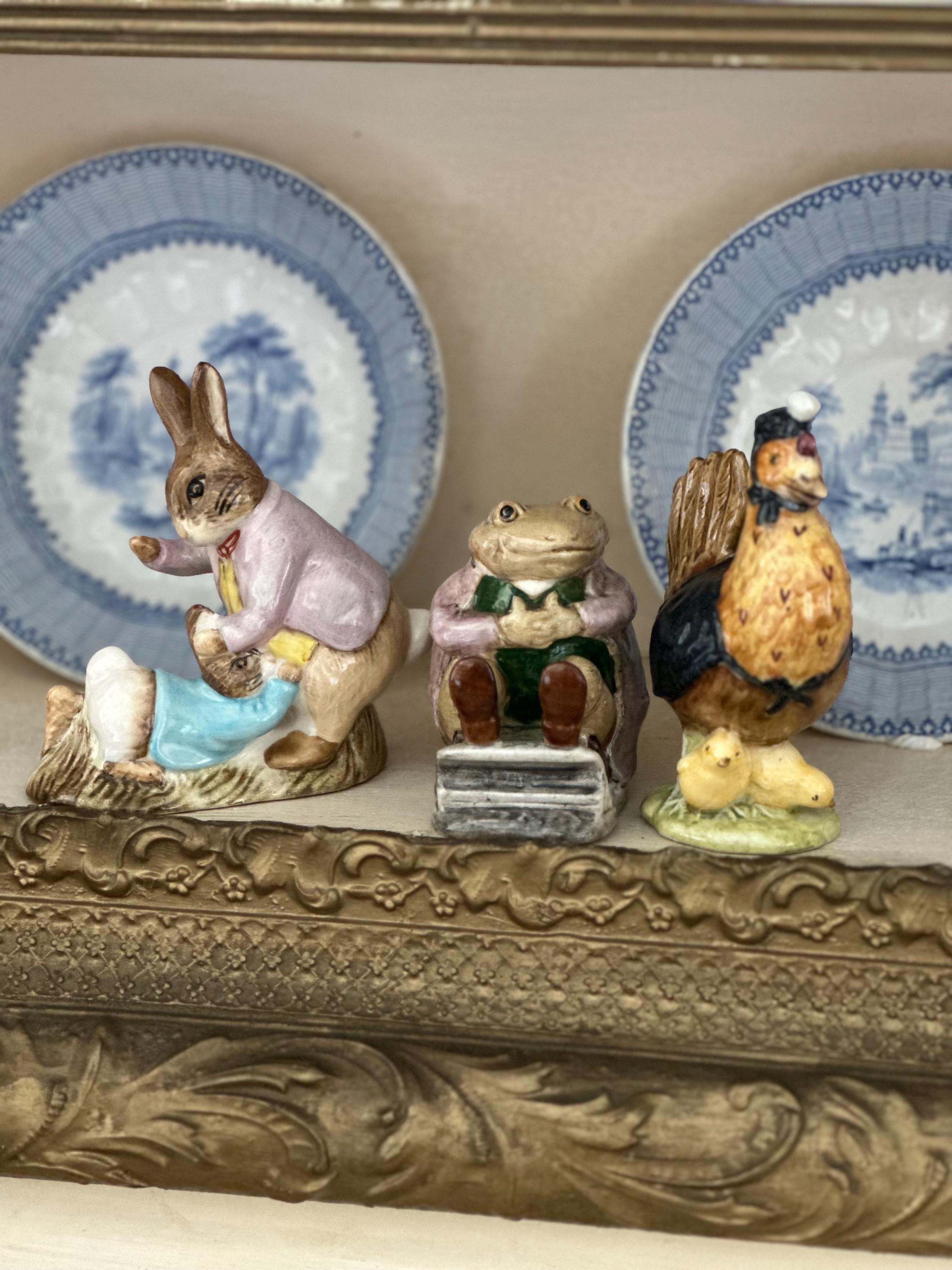 Vintage Beatrix Potter Figurines - Beswick England - Etsy Israel