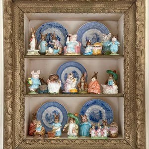 Vintage Beatrix Potter Figurines - Beswick England