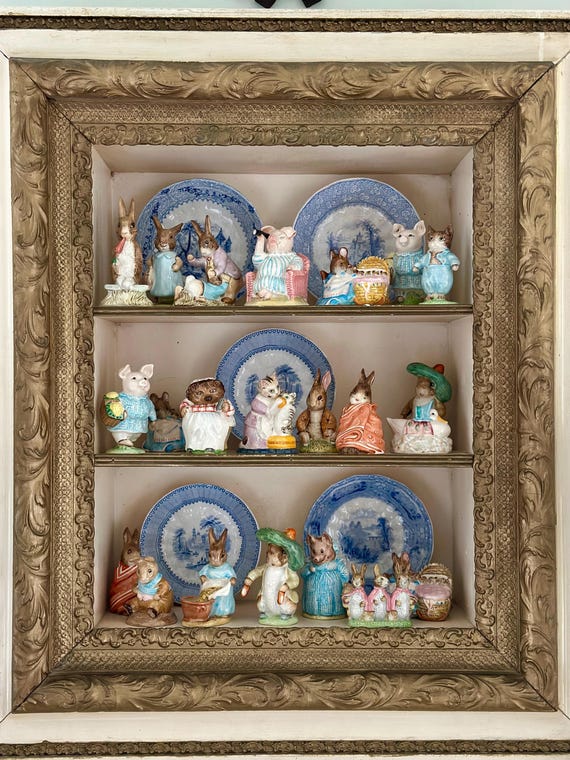 Vintage Beatrix Potter Figurines - Beswick England - Etsy Israel